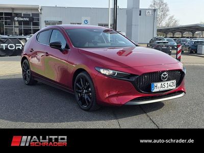 Neu Mazda 3 Homura-Line 140 PS (102 kW) 2026 Rot Limousine