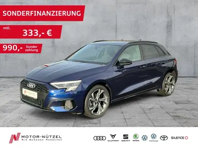 Używany Audi A3 Advanced Plus 116 KM (85 kW) 2023 Niebieski Sedan/Limuzyna