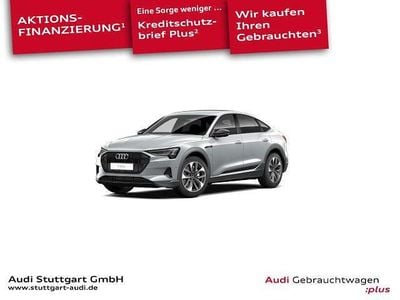 Gebraucht Audi e-tron Sportback Advanced Plus 300 kW (408 PS) 2023 Florettsilber metallic SUV