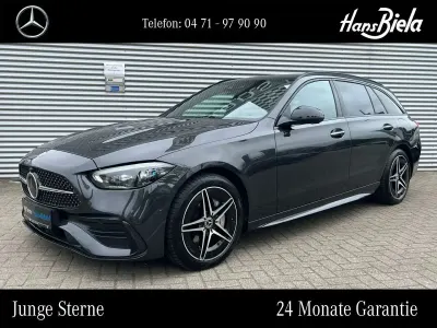 Gebraucht Mercedes C300e AMG 313 PS (230 kW) 2025 Lack graphitgrau Kombi