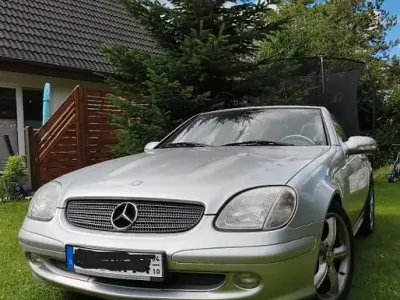Gebraucht Mercedes SLK200 163 PS (119 kW) 2001 Silber Cabrio