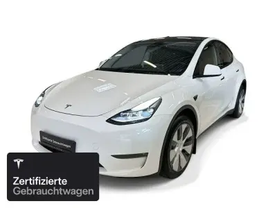 Gebraucht Tesla Model Y Long Range AWD 258 kW (351 PS) 2024 Weiß SUV