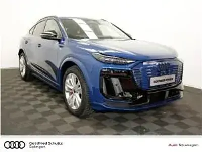 Gebraucht Audi Q6 e-tron 185 kW (252 PS) 2025 Blau (ascariblau metallic) SUV
