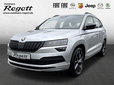 gebraucht Skoda Karoq Sportline 4x4 2.0 TSI EU6d-T *Allrad*AHK-el*Navi*digitales Cockpit*