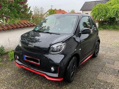 Usata Smart ForTwo Electric Drive Brabus 60 kW (82 CV) 2021 Nero Cabrio