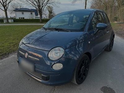 Second-hand Fiat 500 86 CP (63 kW) 2011 Albastru Hatchback