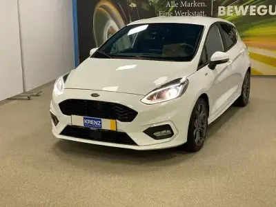 Gebraucht Ford Fiesta ST-Line 101 PS (74 kW) 2019 Weiß Kleinwagen