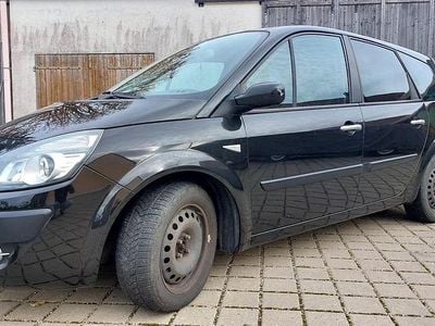 Gebraucht Renault Grand Scénic II Exception 111 PS (81 kW) 2008 Schwarz Van / Kleinbus