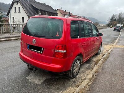 gebraucht VW Touran Diesel Rot