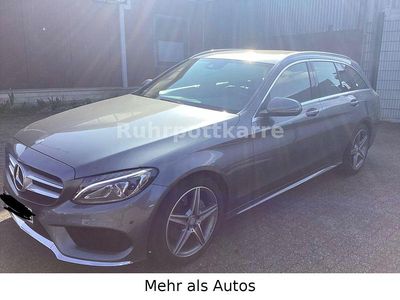 Gebraucht Mercedes C180 AMG line 156 PS (114 kW) 2016 Grau Kombi