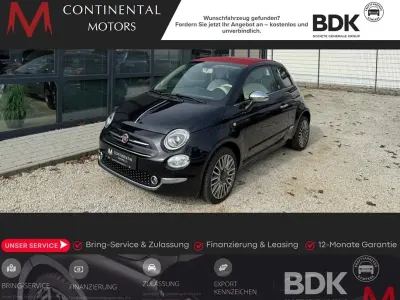 Używany Fiat 500C Lounge 86 KM (63 kW) 2019 Czarny Kabriolet