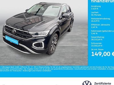 Schwarz Gebraucht 2025 VW T-Roc Goal SUV | 29.049 € (Guter Preis)
