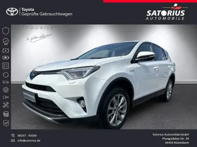 Gebraucht Toyota RAV4 Hybrid Executive 197 PS (144 kW) 2017 Weiß SUV