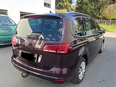 Usata VW Sharan Allstar 150 CV (110 kW) 2016 Rosso Monovolume
