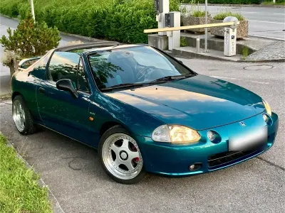 Gebraucht Honda CR-X 160 PS (117 kW) 1995 Grün Cabrio