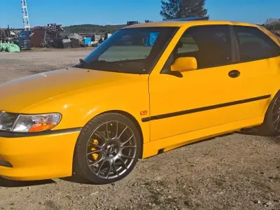 Używany Saab 9-3 272 KM (200 kW) 1999 Żółty Coupe