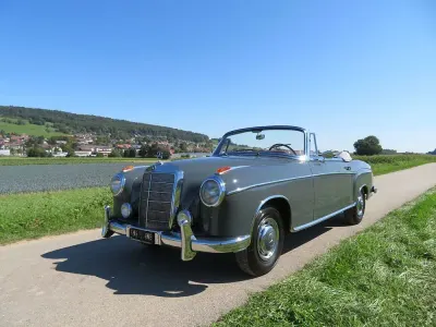 Brugt Mercedes 220 106 HK (77 kW) 1957 Grå Cabriolet