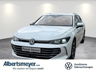 Weiß Gebraucht 2024 VW Passat Elegance Kombi | 39.949 € (Fairer Preis)