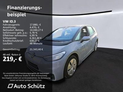 Gebraucht VW ID.3 Pure 110 kW (150 PS) 2021 Grau Kleinwagen