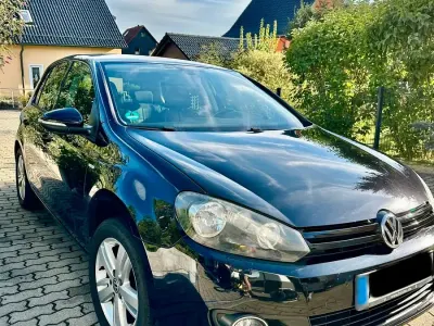 Gebraucht VW Golf VII Match 86 PS (63 kW) 2012 Schwarz Limousine