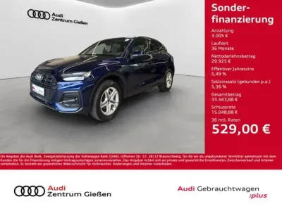 Gebraucht Audi Q5 S-Line 265 PS (194 kW) 2021 Navarrablau metallic (metallic) SUV