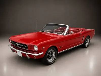Gebraucht Ford V8 200 PS (147 kW) 1965 Rot Cabrio
