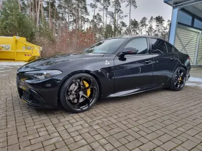 Gebraucht Alfa Romeo Giulia Quadrifoglio 510 PS (375 kW) 2017 Schwarz Limousine
