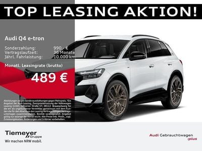 Weiß Gebraucht 2024 Audi Q4 e-tron S-Line SUV | 47.950 € (Fairer Preis)