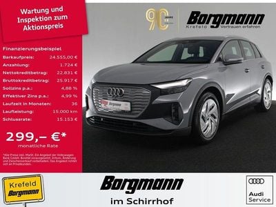 Gebraucht Audi Q4 e-tron Ambiente 125 kW (170 PS) 2022 Grau / kieselgrau SUV