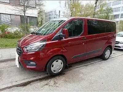 Käytetty Ford Transit Custom 185 HP (136 kW) 2022 Punainen Tila-auto