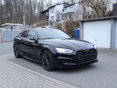 Gebraucht Audi A5 Sportback S-Line 190 PS (139 kW) 2018 Schwarz Kleinwagen