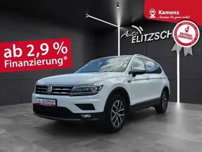 Gebraucht VW Tiguan Allspace Comfortline 150 PS (110 kW) 2021 Weiß SUV