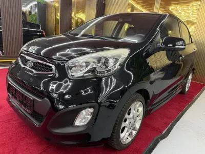 Gebraucht Kia Picanto Spirit 86 PS (63 kW) 2011 Schwarz Kleinwagen