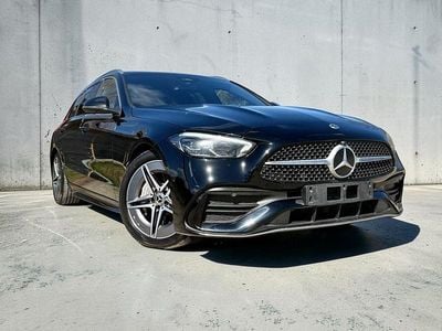 Gebraucht Mercedes C220 AMG line 200 PS (147 kW) 2022 Schwarz Kombi