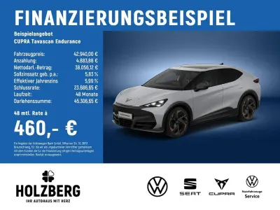 Gebraucht Cupra Tavascan Endurance 210 kW (286 PS) 2026 Silber SUV