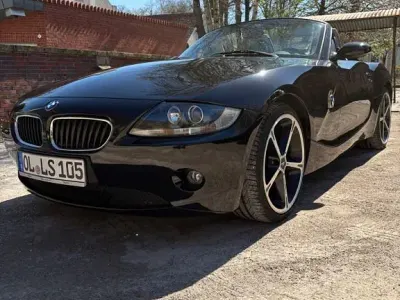 Gebraucht BMW Z4 Sport Line 170 PS (125 kW) 2006 Schwarz Cabrio