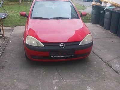 Gebraucht Opel Corsa 2001 Rot Kleinwagen
