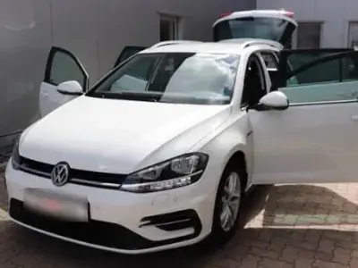Brugt VW Golf VII R-line 150 HK (110 kW) 2019 Hvid Stationcar