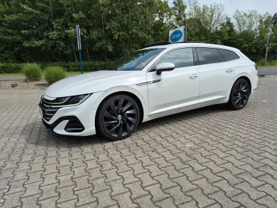 Gebraucht VW Arteon R-line 150 PS (110 kW) 2020 Weiß Kombi