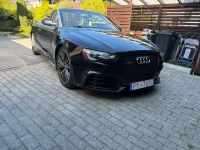 Usata Audi RS5 Sport 450 CV (330 kW) 2014 Nero Cabrio