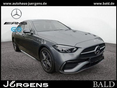 Grau selenite grey metallic Gebraucht 2025 Mercedes C180 AMG Limousine | 38.880 € (Fairer Preis)