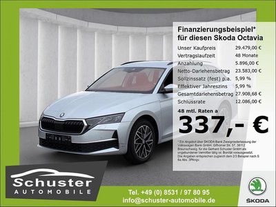 Brilliantsilber metallic Gebraucht 2024 Skoda Octavia Kombi | 29.479 € (Guter Preis)