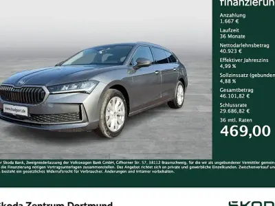 Uusi Skoda Superb Selection 193 HP (141 kW) 2026 Harmaa Farmari