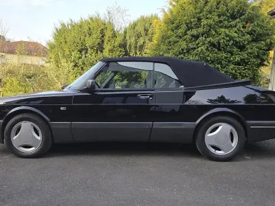Gebraucht Saab 900 Cabriolet Aero 160 PS (117 kW) 1990 Schwarz Cabrio