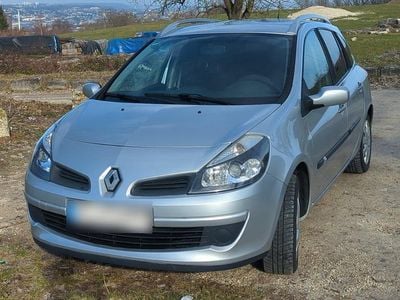 Gebraucht Renault Clio GrandTour 86 PS (63 kW) 2008 Silber Kombi