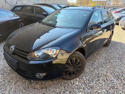 Usata VW Golf VI Comfortline 122 CV (89 kW) 2010 Nero Utilitaria