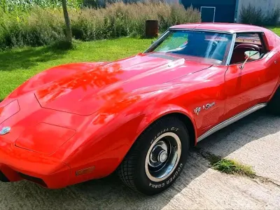 Gebraucht Corvette C3 240 PS (176 kW) 1976 Rot