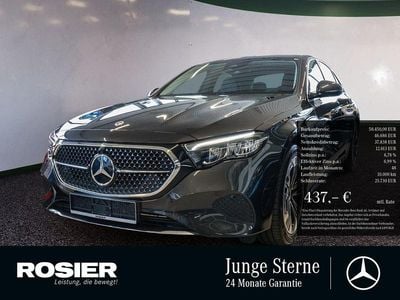 Grau / graphitgrau (metallic) Gebraucht 2024 Mercedes E300 Avantgarde Limousine | 50.450 € (Guter Preis)