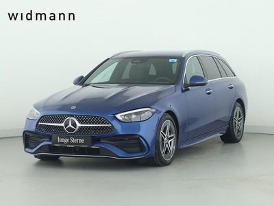 Metalliclack spektralblau Gebraucht 2025 Mercedes C300 Premium Kombi | 45.150 € (Guter Preis)
