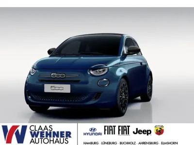 Neu Fiat 500C La Prima 65 PS (47 kW) 2025 Dunkelgruen Cabrio